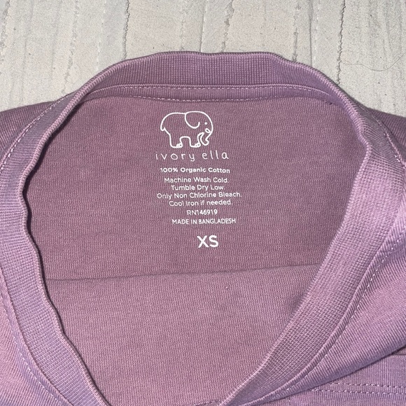 Ivory ella cropped long sleeve - Picture 3 of 3